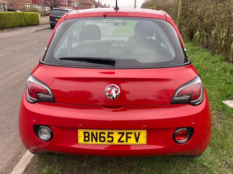 Used Vauxhall Adam Glam 70 HP (51 kW) 2015 Red Hatchback