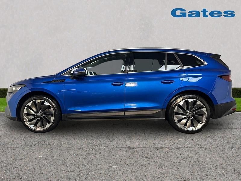 Used Skoda Enyaq iV ecoSuite 131 kW (179 HP) 2022 Blue SUV