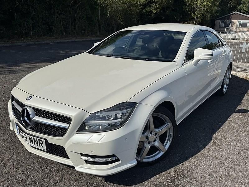 White Used 2013 Mercedes CLS250 AMG Coupe | £6,998 (Fair price) - Image 1/4