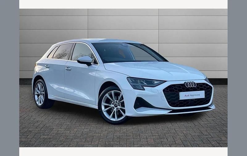 Used Audi A3 Sport 116 HP (85 kW) 2024 White Hatchback