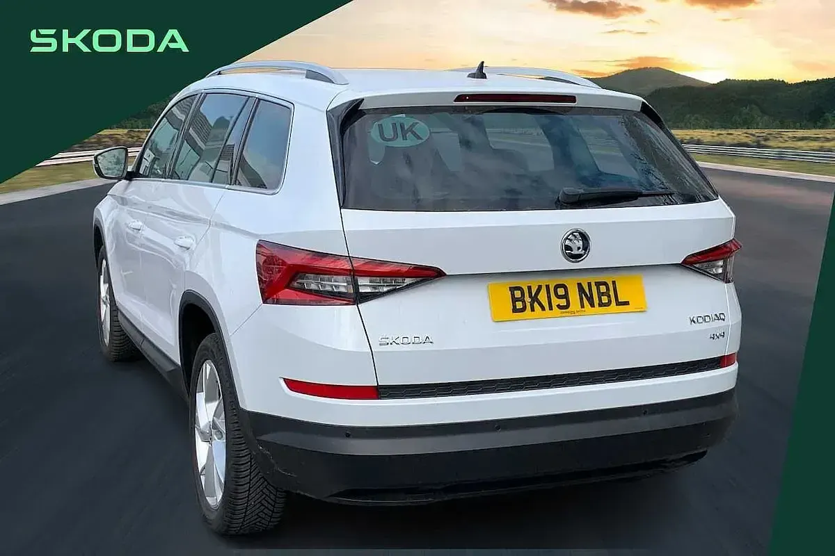 Second-hand Skoda Kodiaq 187 CP (137 kW) 2019 Alb SUV