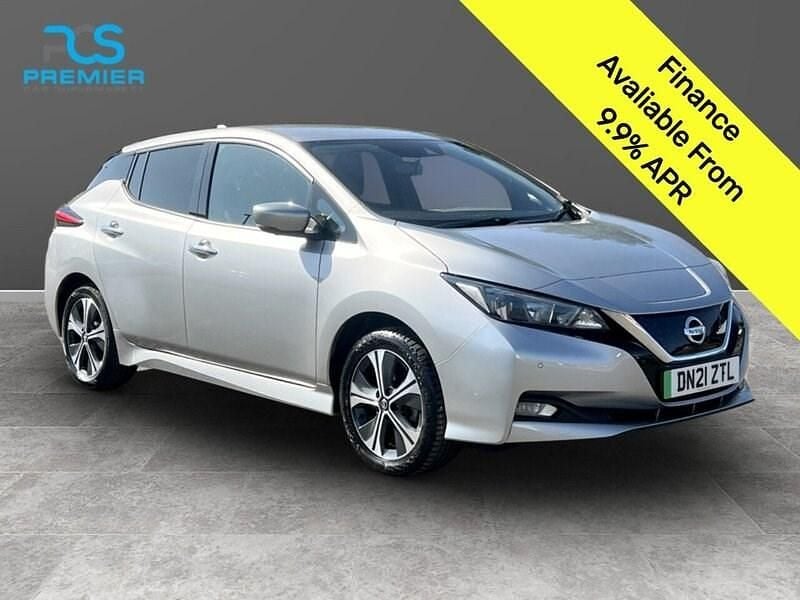 Silver Used 2021 Nissan Leaf N-Connecta Hatchback | £9,995 (Good price) - Image 1/3