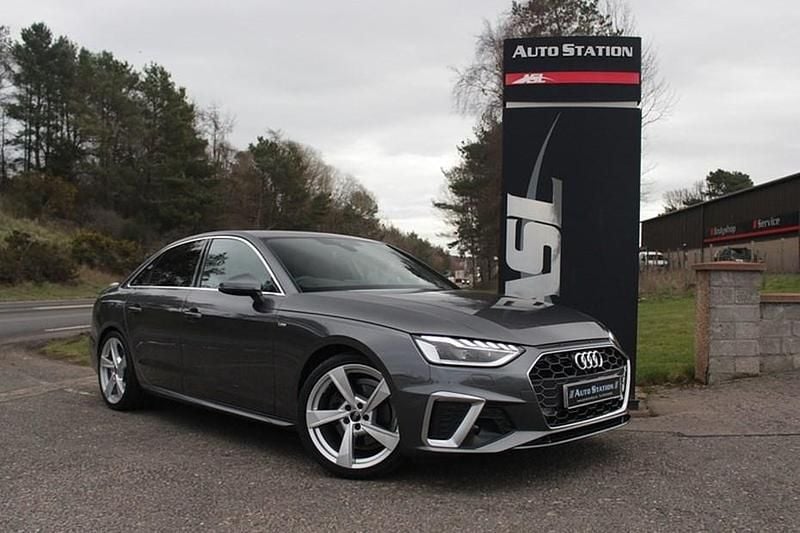 Used Audi A4 S-Line 150 HP (110 kW) 2024 Grey Sedan