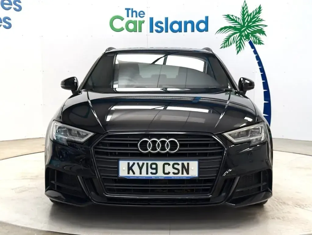 Used Audi A3 Black Edition 150 HP (110 kW) 2019 Black Sedan