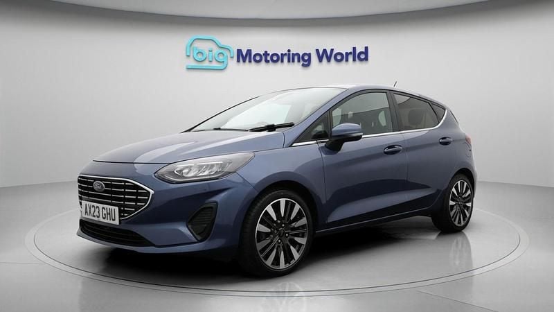 Used Ford Fiesta Titanium X 125 HP (91 kW) 2023 Blue Hatchback