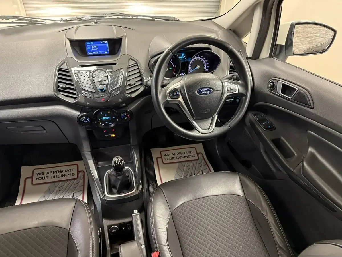 Used Ford Ecosport Titanium 95 HP (69 kW) 2016 White SUV