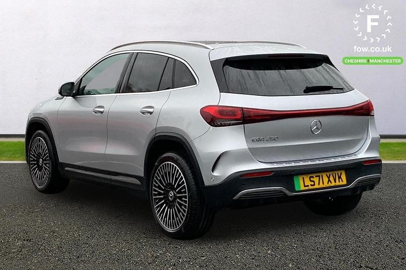 Used Mercedes EQA250 AMG line 139 kW (190 HP) 2021 Silver SUV