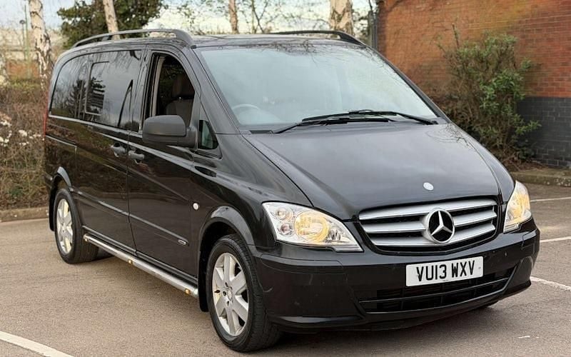 Used Mercedes Vito 166 HP (122 kW) 2013 Black Van