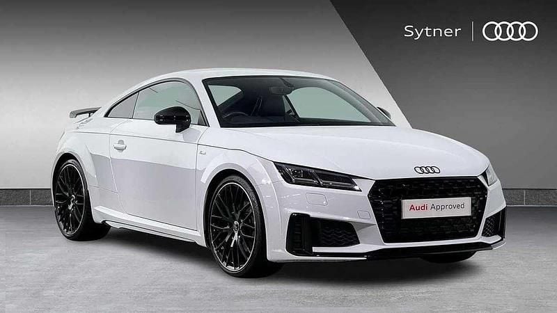 White Used 2020 Audi TT Black Edition Coupe | £26,750 (Expensive) - Image 1/4