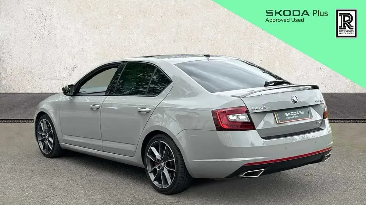 Used Skoda Octavia vRS 241 HP (177 kW) 2019 Steel grey Hatchback