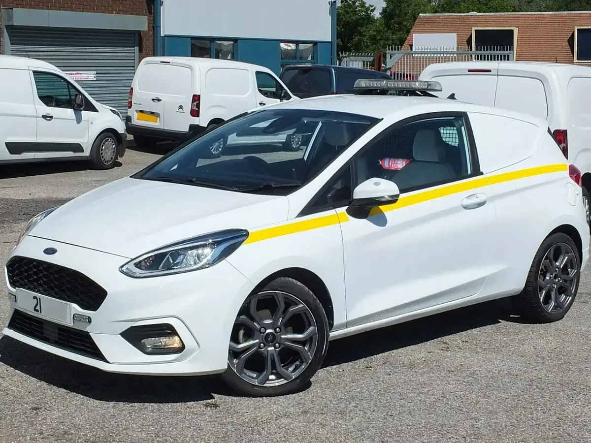 Used Ford Fiesta Sport 125 HP (91 kW) 2021 White Hatchback