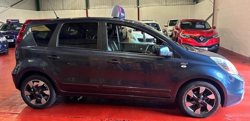 Begagnad Nissan Note N-TEC 87 HK (63 kW) 2012 Blå Halvkombi