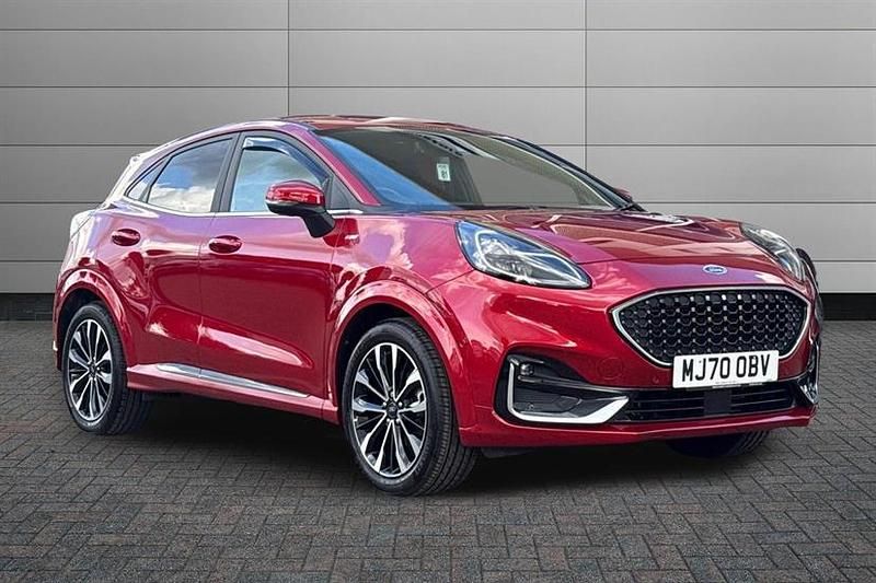 Red Used 2020 Ford Puma ST-Line X Hatchback | £15,350 (Fair price) - Image 1/4