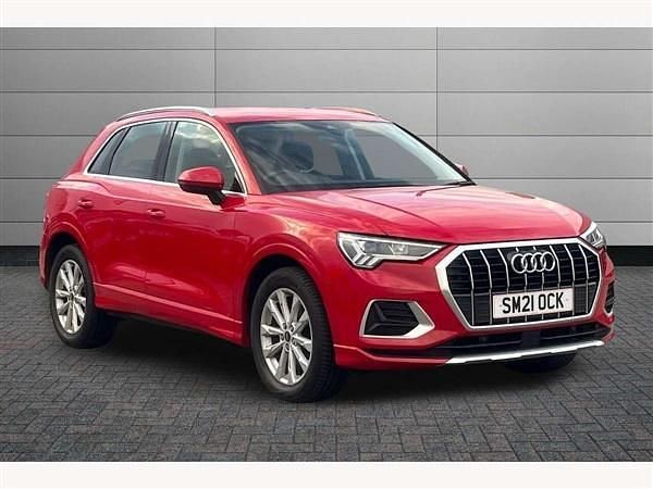 Tango red Used 2021 Audi Q3 Sport SUV | £19,750 (Good price) - Image 1/4