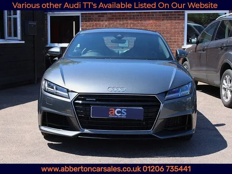 Used Audi TT S-Line 230 HP (169 kW) 2015 Grey Coupe