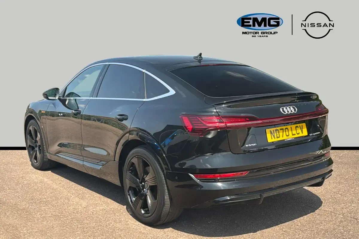 Used Audi e-tron Sportback S-Line 300 kW (408 HP) 2020 Black SUV