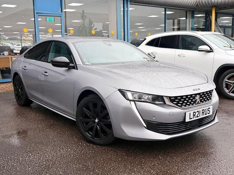 Cumulus grey Used 2021 Peugeot 508 GT-line Hatchback | £14,789 (Fair price) - Image 1/4