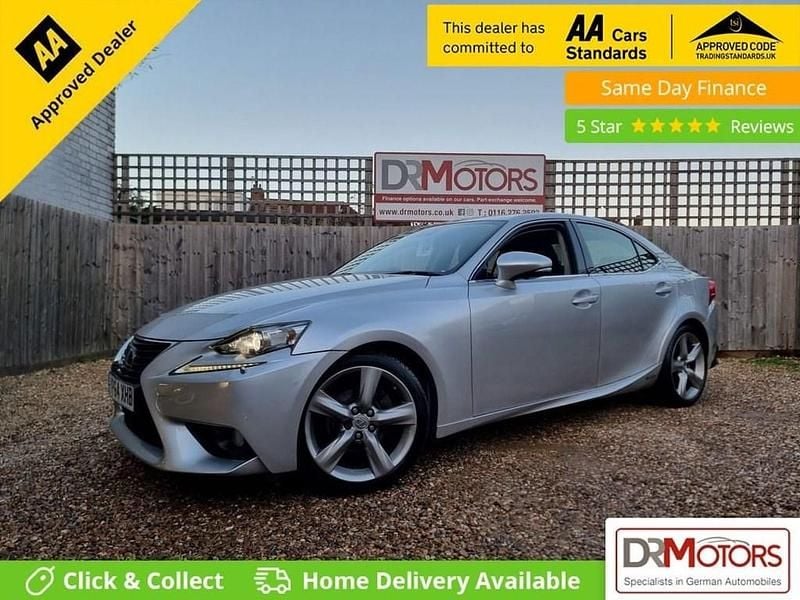 Silver Used 2014 Lexus IS300h Sedan | £12,640 (Fair price) - Image 1/4