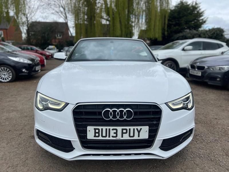 Used Audi A5 Cabriolet S-Line 2013 White Cabriolet