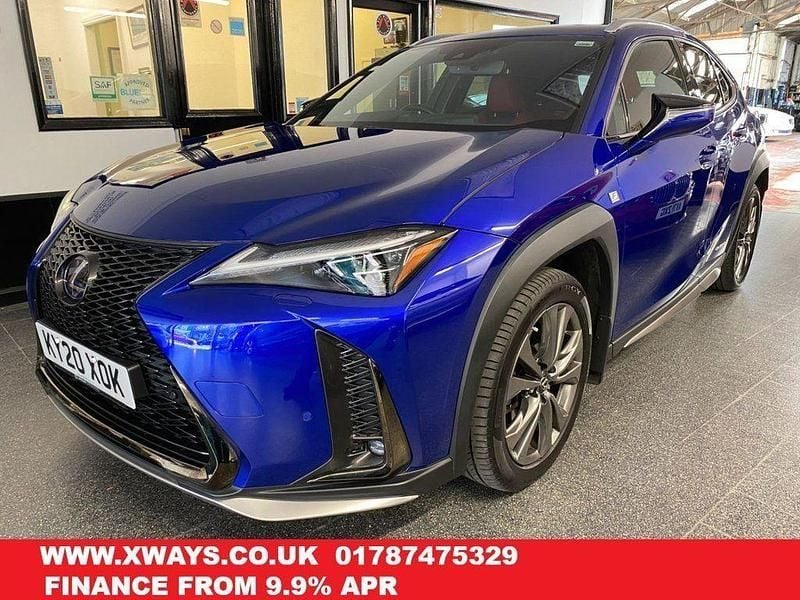 Used Lexus UX 250h Sport Line 2020 Blue SUV