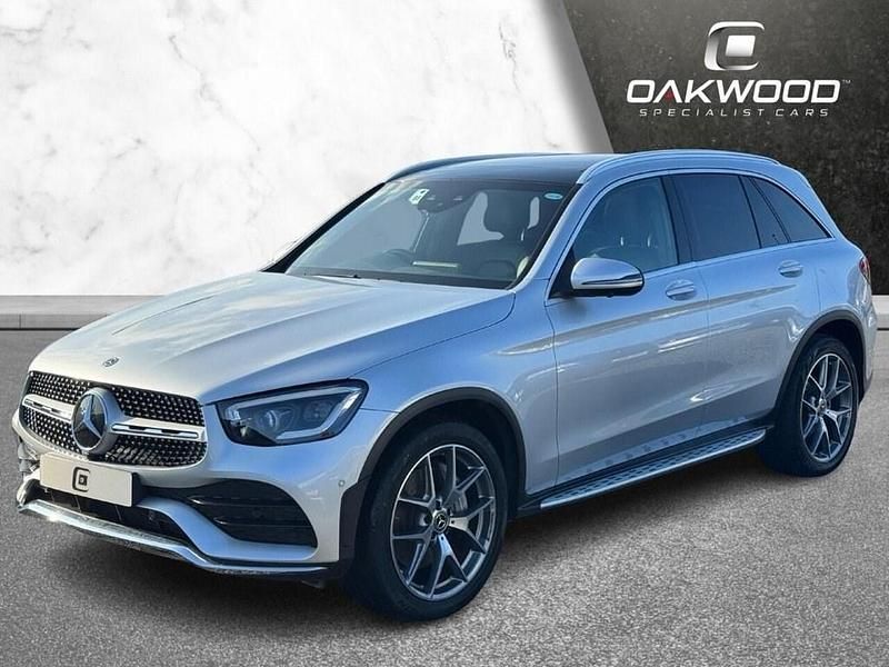 Used Mercedes GLC300 AMG line 2020 Silver SUV