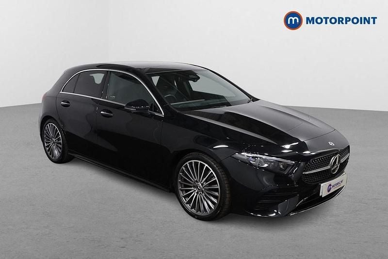 Used Mercedes A180 AMG Line Premium Plus 136 HP (100 kW) 2024 Black Hatchback