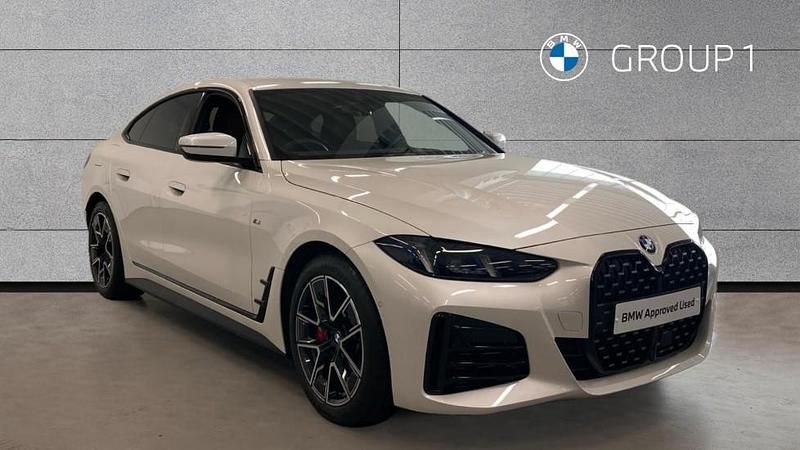 White Used 2025 BMW 420 Gran Coupé M Sport Coupe | £36,490 (Fair price) - Image 1/4