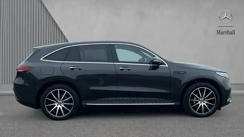 Used Mercedes EQC400 AMG line 300 kW (408 HP) 2023 Metallic paint graphite grey SUV