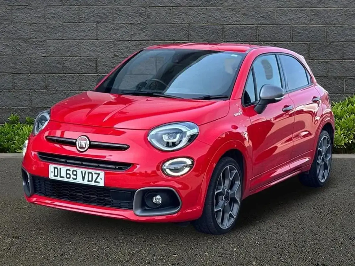 Used Fiat 500X Sport 150 HP (110 kW) 2020 Red SUV