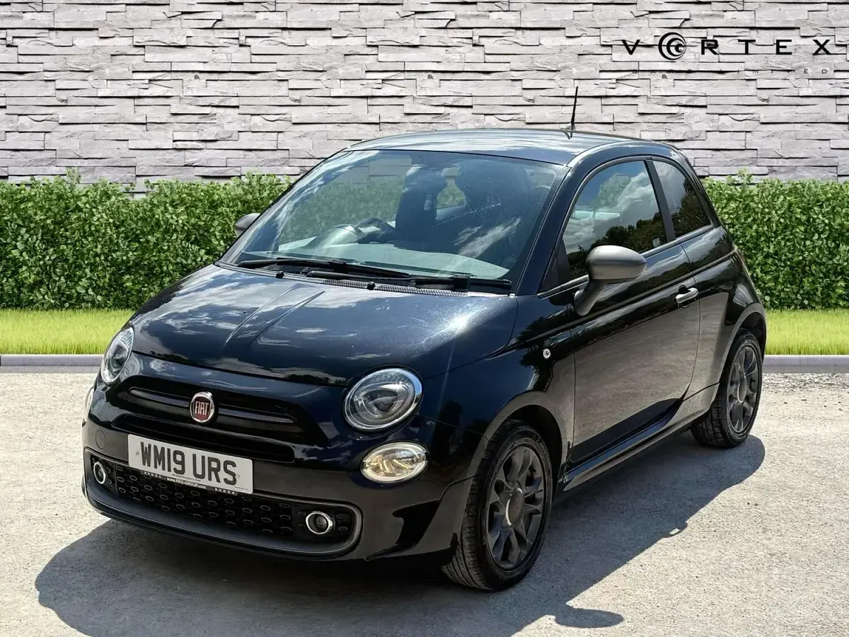 Used Fiat 500S S 2019 Black Hatchback