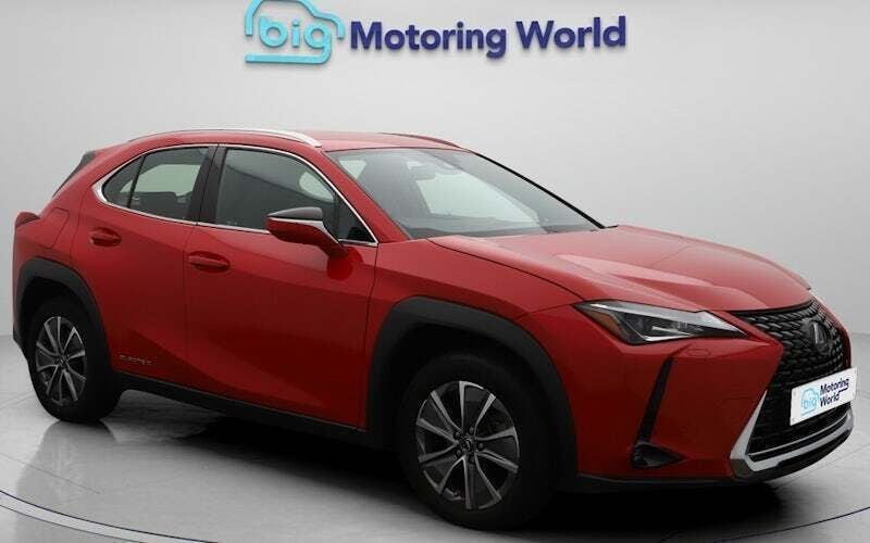 Red Used 2021 Lexus UX 300e SUV | £14,600 (Good price) - Image 1/4