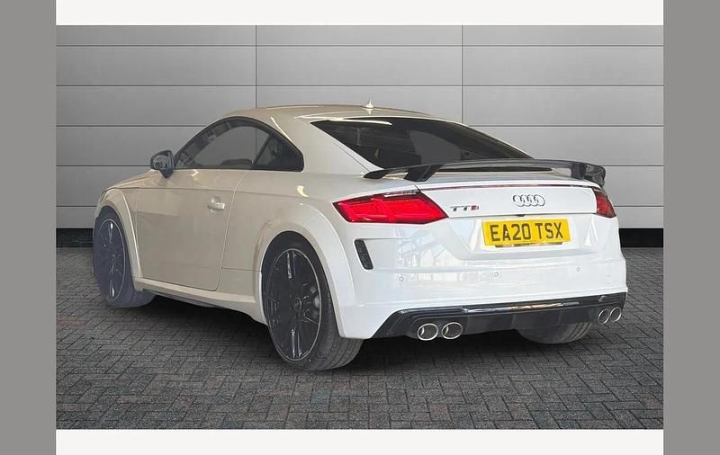 Used Audi TTS Black Edition 306 HP (225 kW) 2020 White Coupe