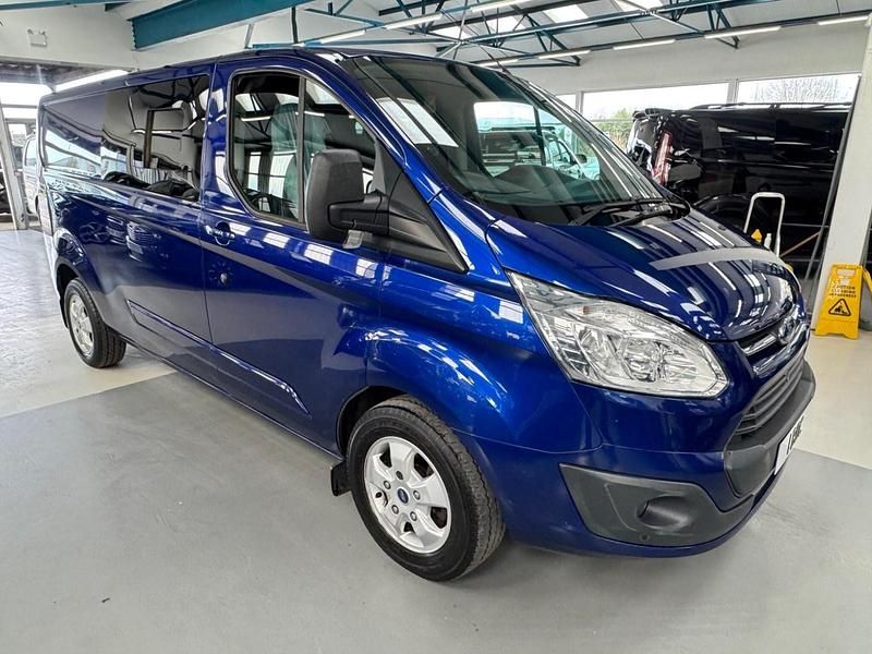 Used Ford Transit Custom Limited 168 HP (123 kW) 2017 Blue Van