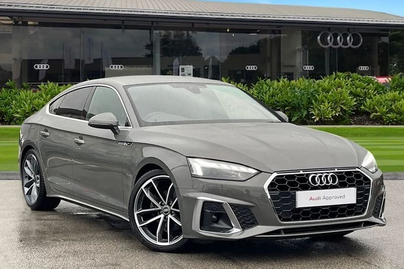 Used Audi A5 S-Line 161 HP (118 kW) 2023 Grey Coupe