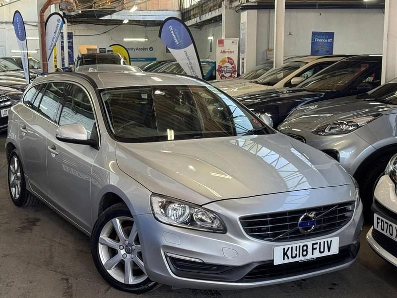 Used Volvo V60 SE 190 HP (139 kW) 2018 Silver Estate