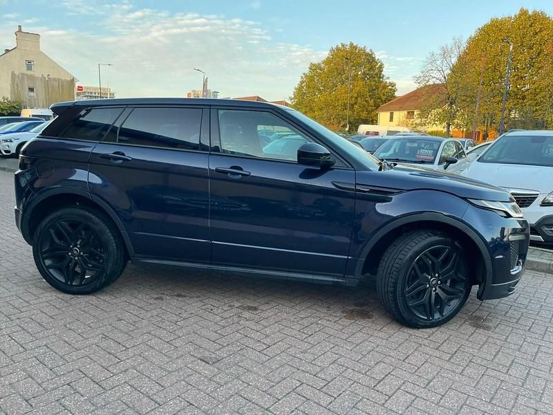 Begagnad Land Rover Range Rover evoque HSE Dynamic 240 HK (176 kW) 2018 Blå SUV