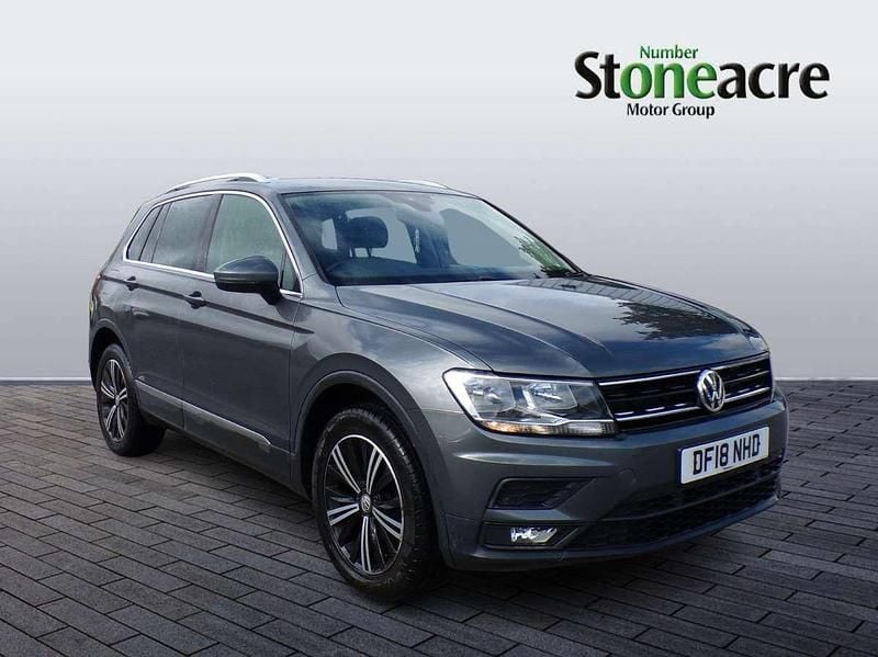 Grey Used 2018 VW Tiguan SE SUV | £15,295 (Good price) - Image 1/4