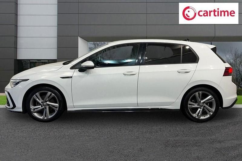 Used VW Golf VIII R-line 150 HP (110 kW) 2022 White Hatchback