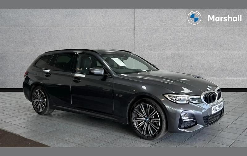 Used BMW 330e M Sport 292 HP (214 kW) 2022 Mineral grey metallic Estate