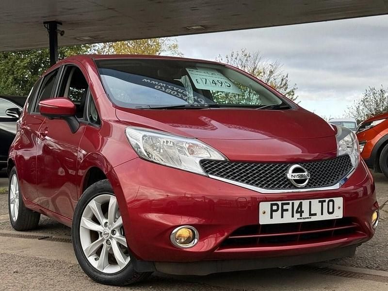 Red Used 2014 Nissan Note S MPV | £7,495 (Fair price) - Image 1/4