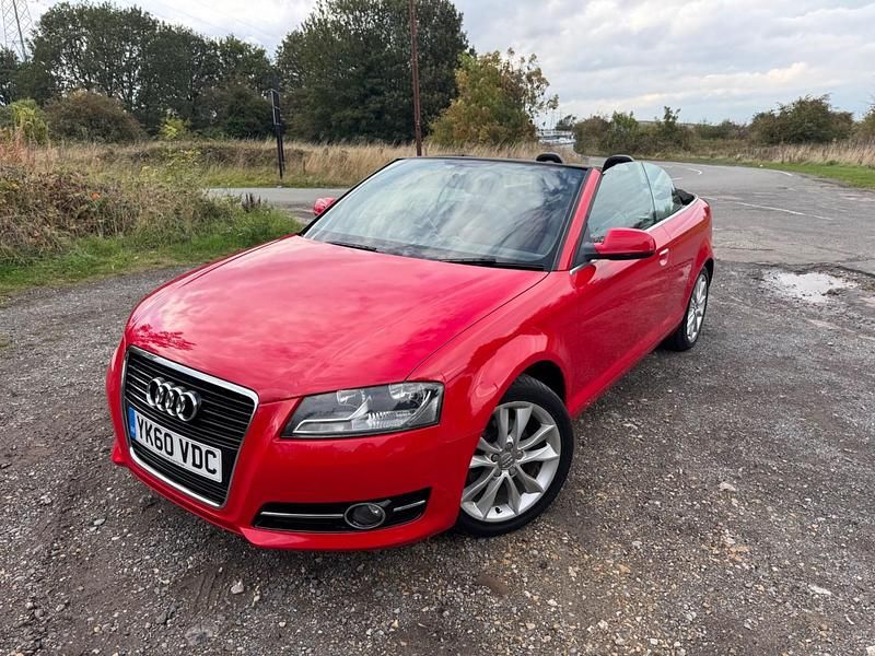 Used Audi A3 Cabriolet Sport 140 HP (102 kW) 2010 Red Cabriolet