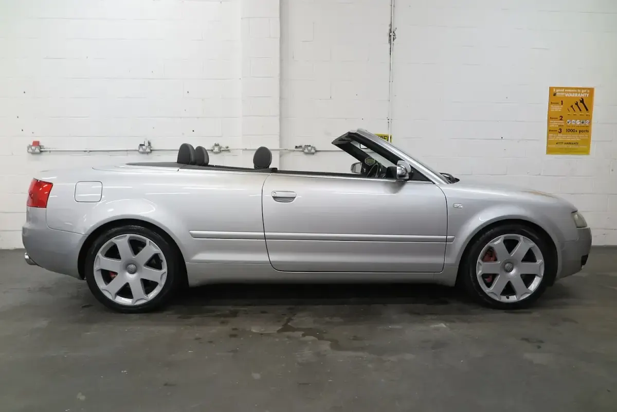 Used Audi A4 Cabriolet 2004 Silver Cabriolet