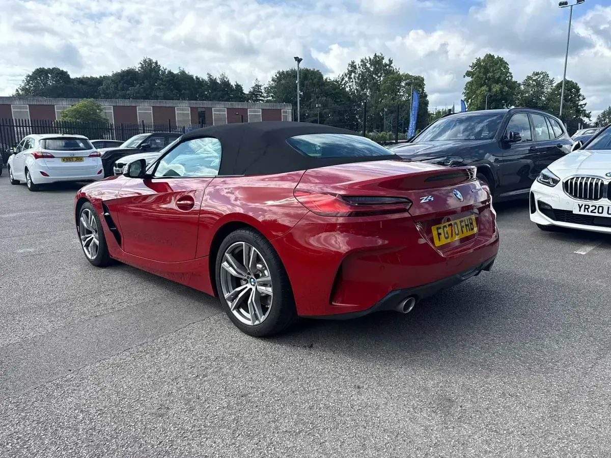 Used BMW Z4 M Sport 197 HP (144 kW) 2020 San francisco red  Cabriolet