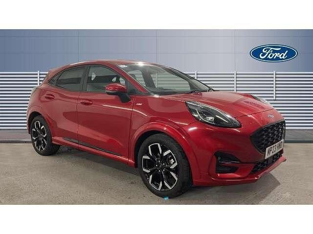 Red Used 2023 Ford Puma ST-Line X SUV | £16,978 (Fair price) - Image 1/4