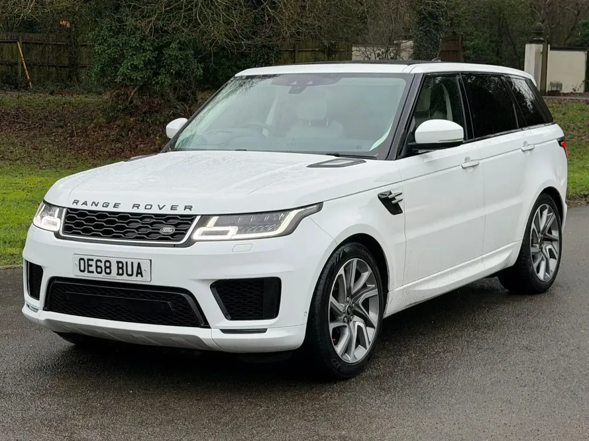 Used Land Rover Range Rover Sport Autobiography Dynamic 404 HP (297 kW) 2018 White SUV