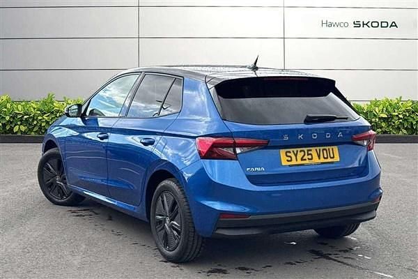 Used Skoda Fabia Design Edition 114 HP (83 kW) 2025 Blue Hatchback