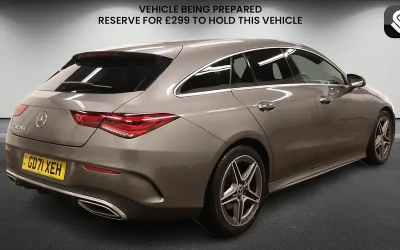Used Mercedes CLA220 Shooting Brake AMG line 190 HP (139 kW) 2021 Grey Estate