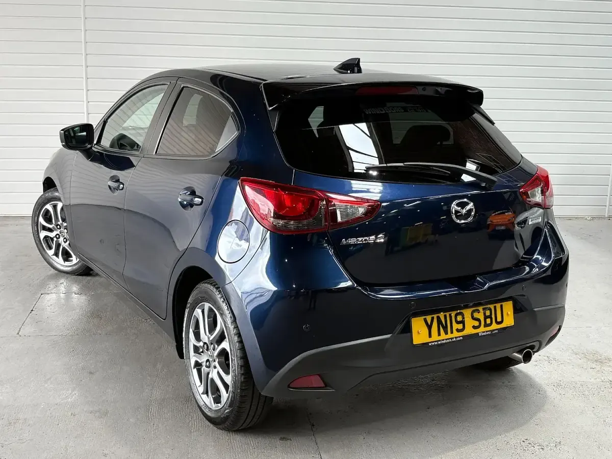 Used Mazda 2 Inclusive 2019 Blue Hatchback