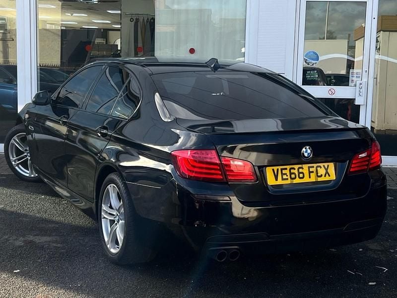 Used BMW 520 M Sport 2017 Black Sedan