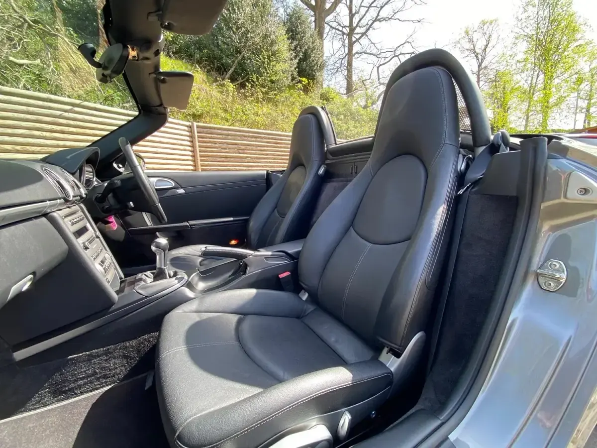 Used Porsche Boxster 295 HP (216 kW) 2008 Grey Cabriolet